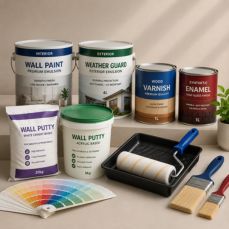 Paints, Wall Putty & Varnishes